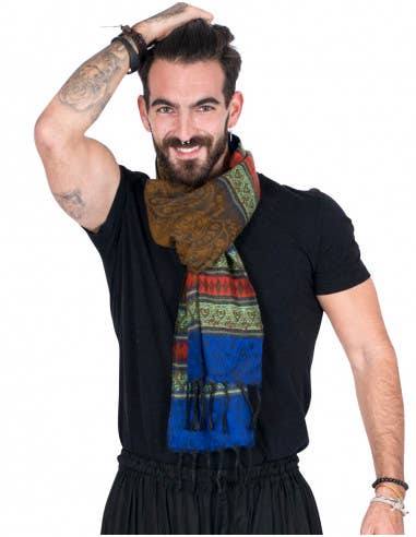 Kimago Look - Wholesale Scarf - Men's - Cotton Wool Scarf6