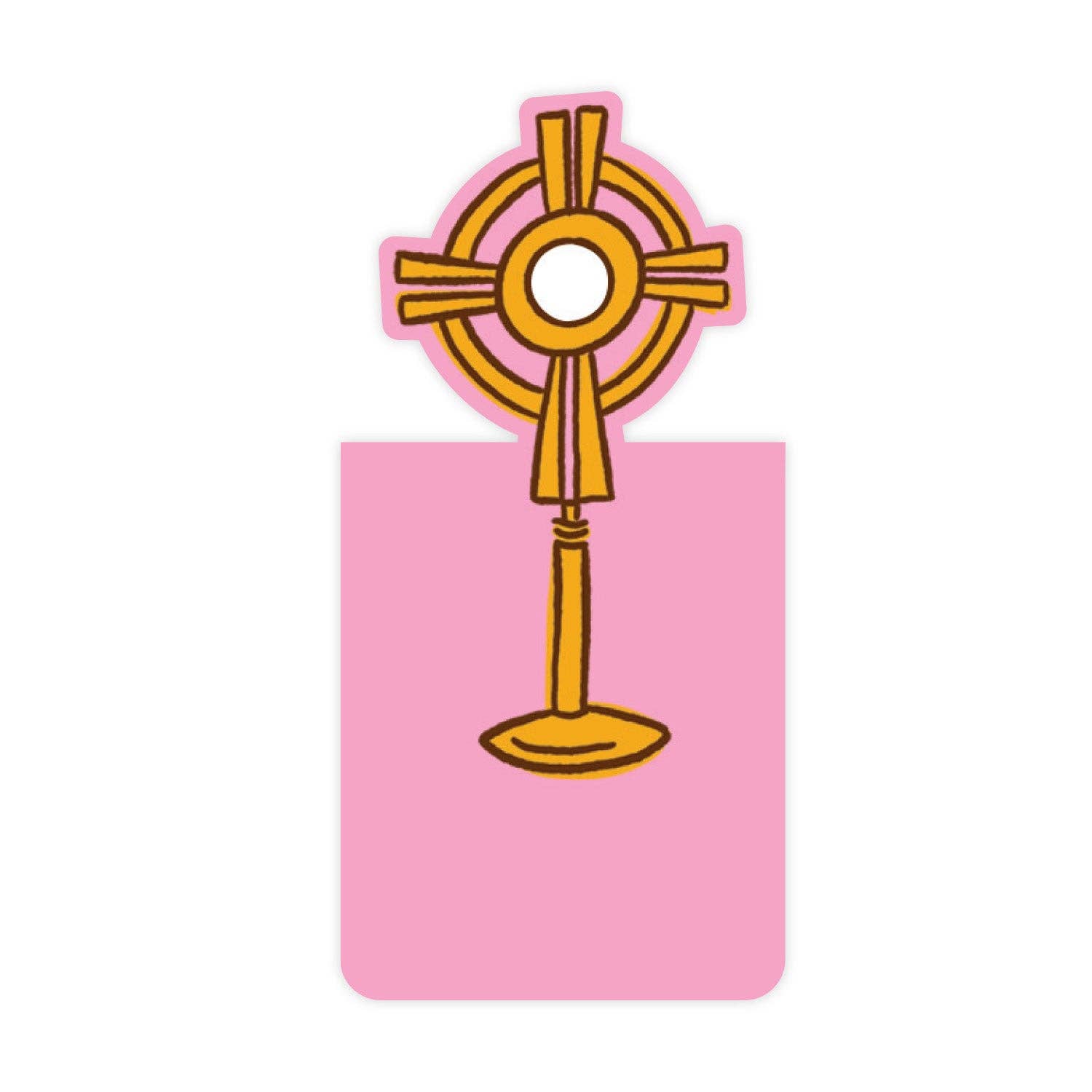 Catholic Family Crate® - Wholesale Bookmark - Adoration (Monstrance) Magnetic Bookmarks4