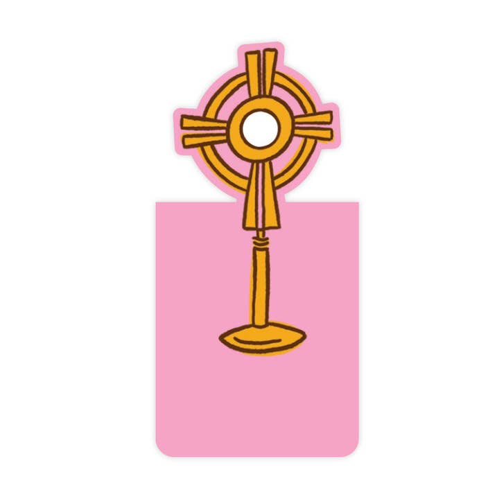 Catholic Family Crate® - Wholesale Bookmark - Adoration (Monstrance) Magnetic Bookmarks4