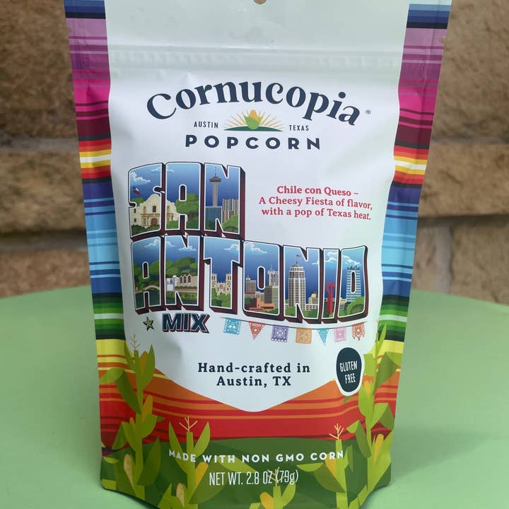 Cornucopia Popcorn - Wholesale Popcorn - San Antonio Mix - Signature Bag- NEW Arrival! (GF)0