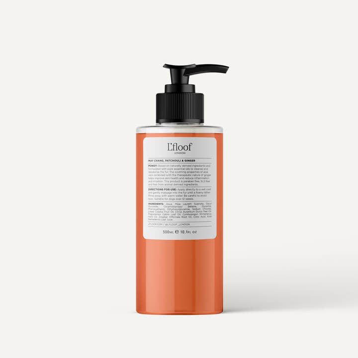 L'floof - Wholesale Pet shampoo – Dog - Natural Dog Shampoo - Orange/May Chang - 300ml L'floof1