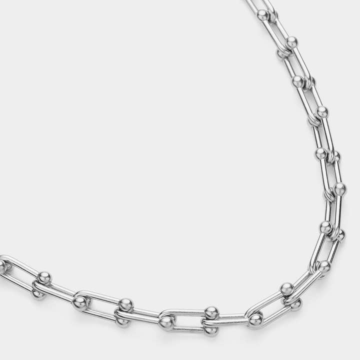 Wona Trading, Inc. - Wholesale Link & Chain Necklace - Stainless Steel Hardware Chain Necklace