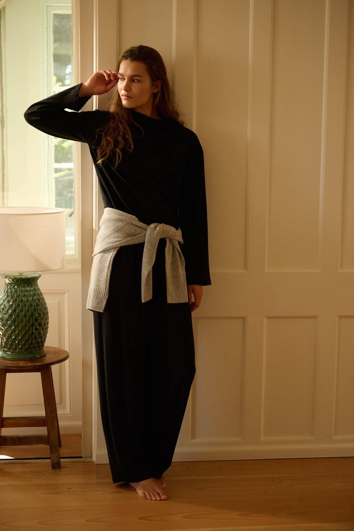 preto calças shiloh para venda a revendedores na Faire5