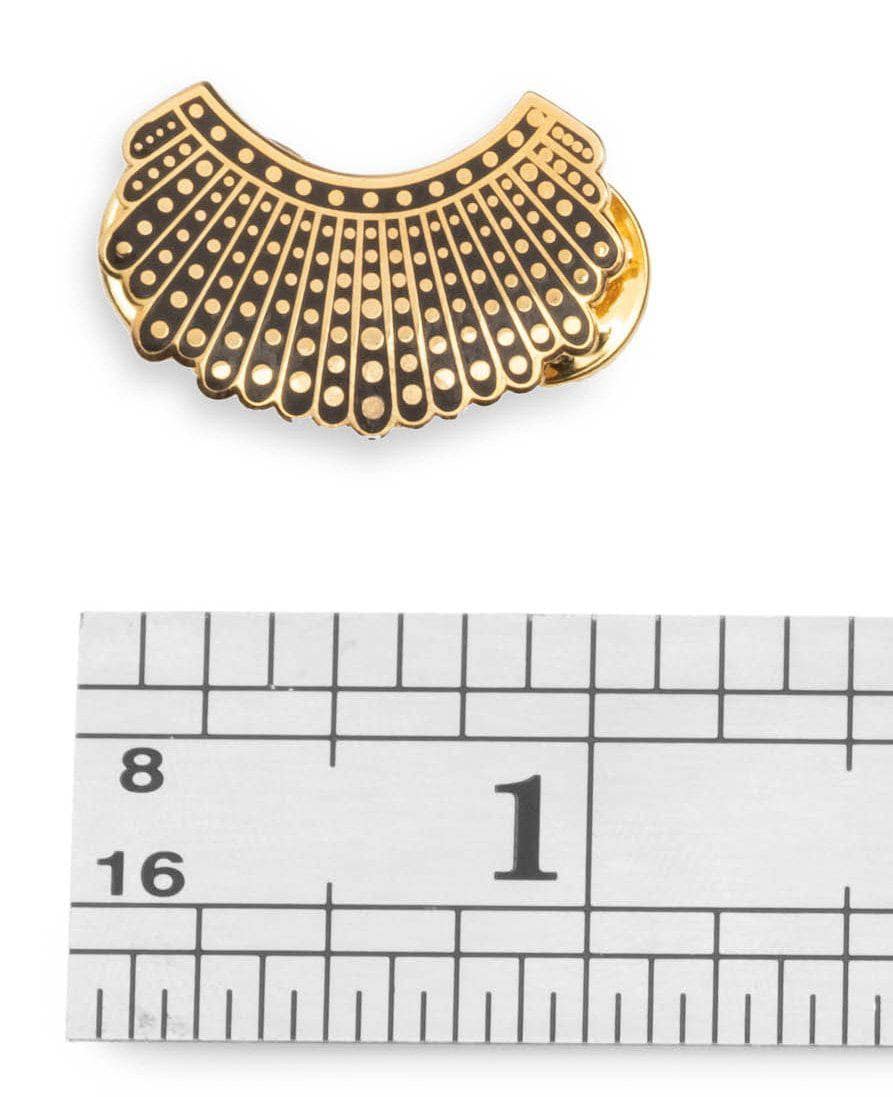 Dissent Pins - Wholesale Lapel Pin/Button - Dissent Collar Pin - 24k Gold Plated3