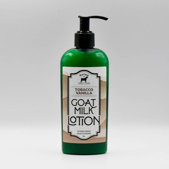8Oz Lotion, Tobacco Vanilla for wholesale by Bates Family Farm