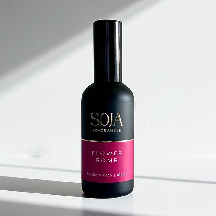 Flower Bomb 100ml Room Spray for wholesale by Soja Fragrances