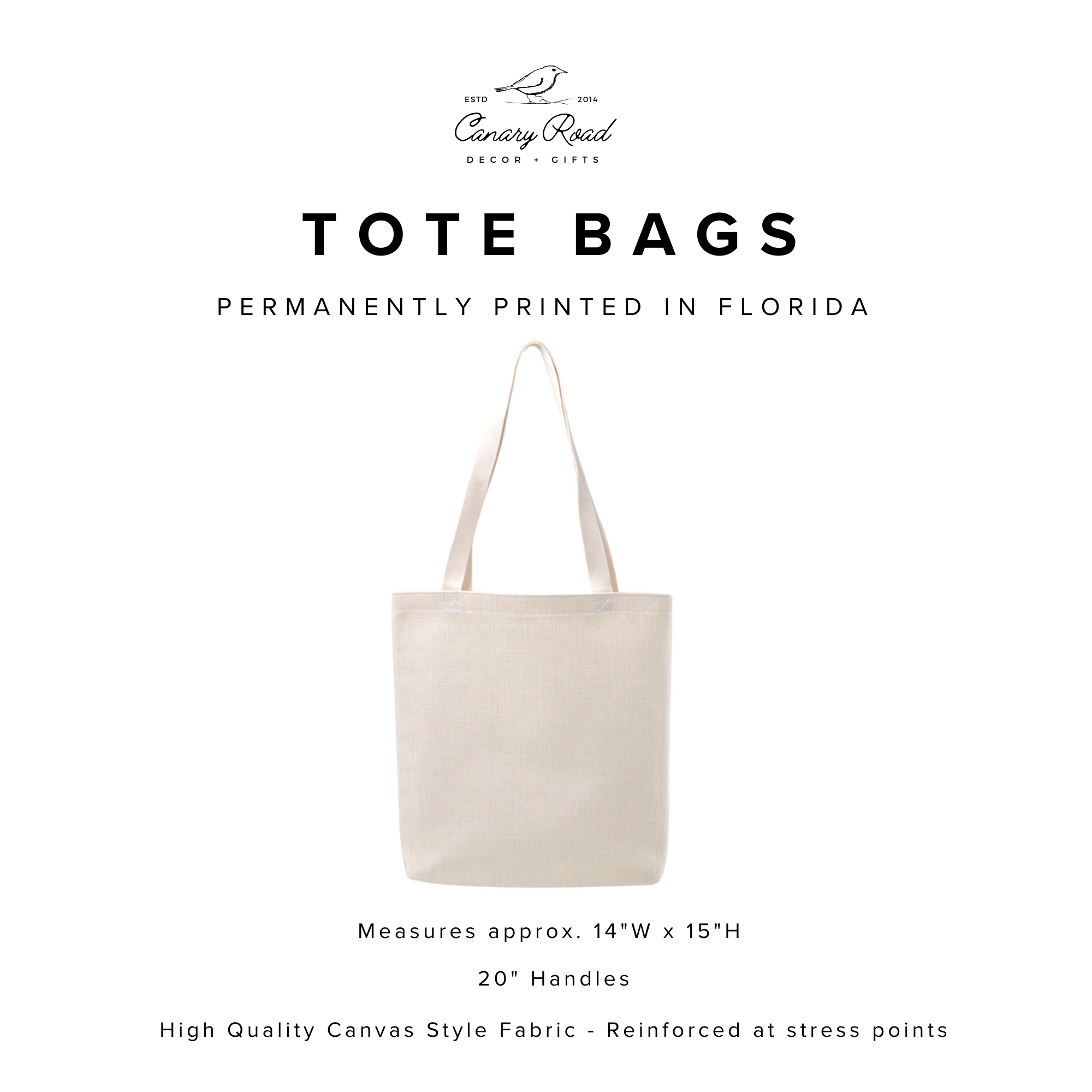 Canary Road - Wholesale Tote Bag - Women's - Custom Coastal Nautical Beach Tote Bag Gifts Shopping Market2