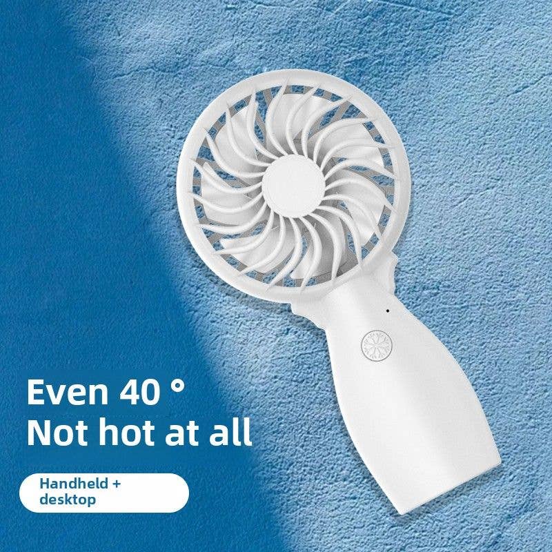 Naomi's Happy Place Shop – wholesale Handheld electric fan – Portable Handheld Fan with USB Rechargeable Battery - Lightweight yet Powerful, 3-Speed Settings, Perfect for Travel, Camping, and Office Use (Ideal Gift for Both Men and Women, 3 Colors Available)0