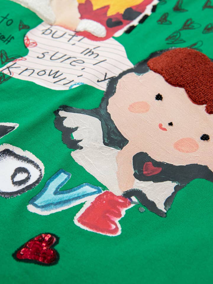 Little Eros Angel Tee för wholesale av Urlazh