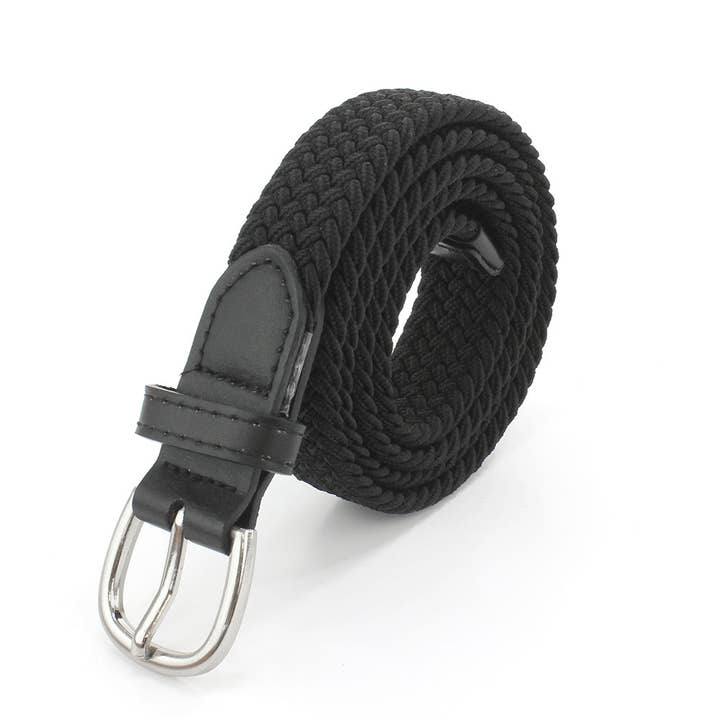 Sophos - Vendita all'ingrosso Cintura - Donna - Cintura in tessuto elastico intrecciato da donna da 25 mm