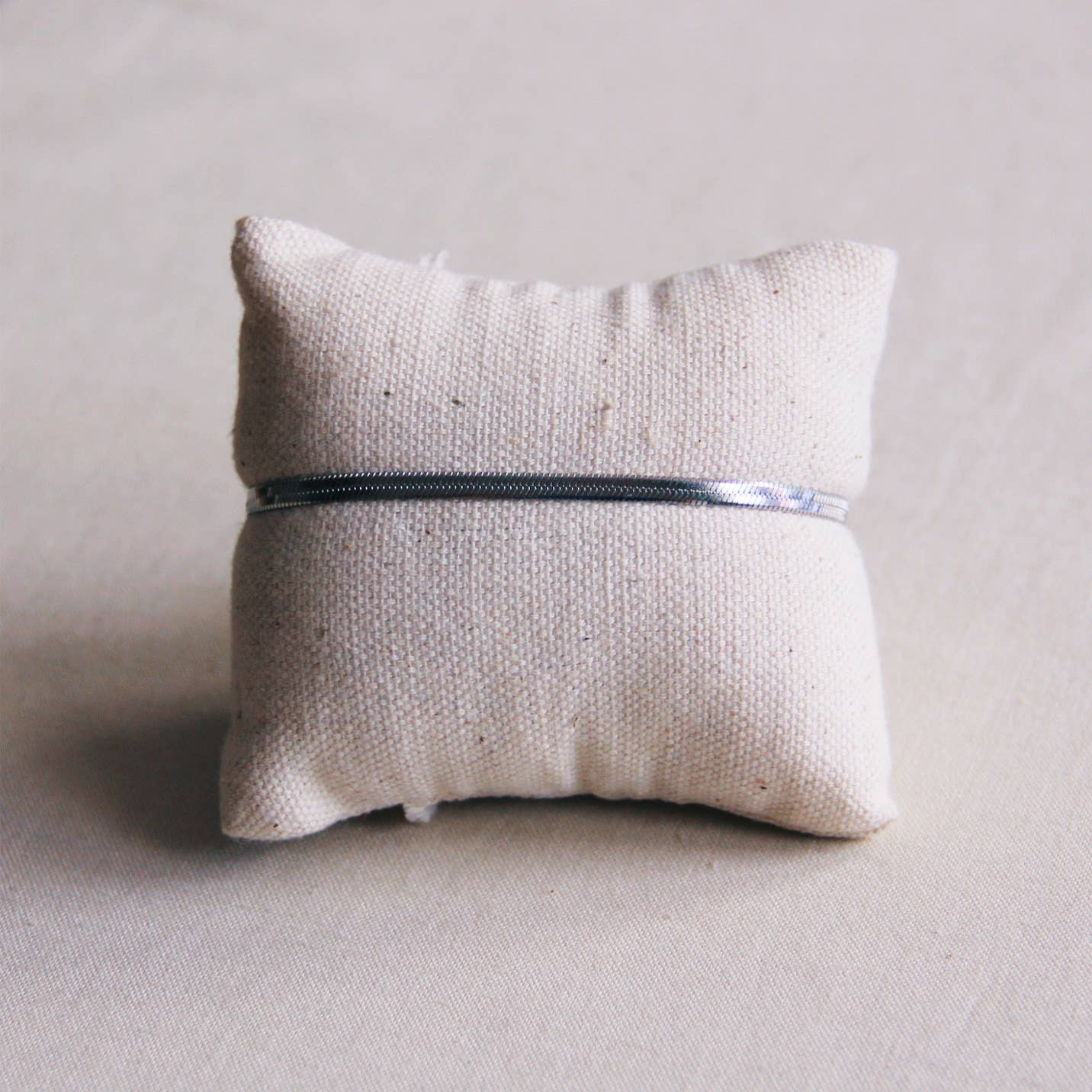 Bazou - Wholesale Link & Chain Bracelet - Steel Bracelet “flat Snake” - Sliver1