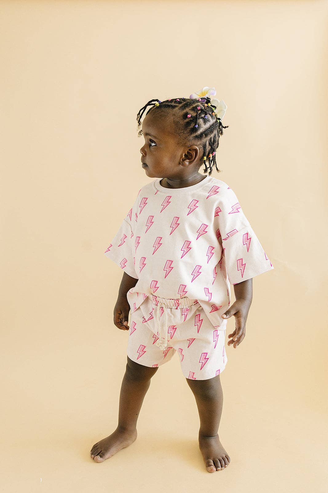 Lucky Panda Kids - Wholesale Top & Short Set - Kids - Shorts Set | Pink Bolts13