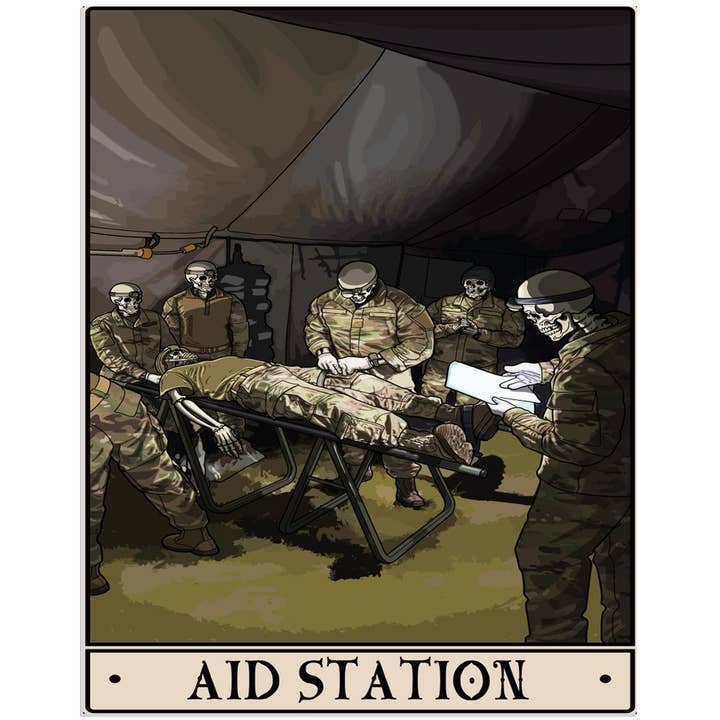 Hjælpepost Akryltryk for engroshandel hos Platoon Daddy LLC