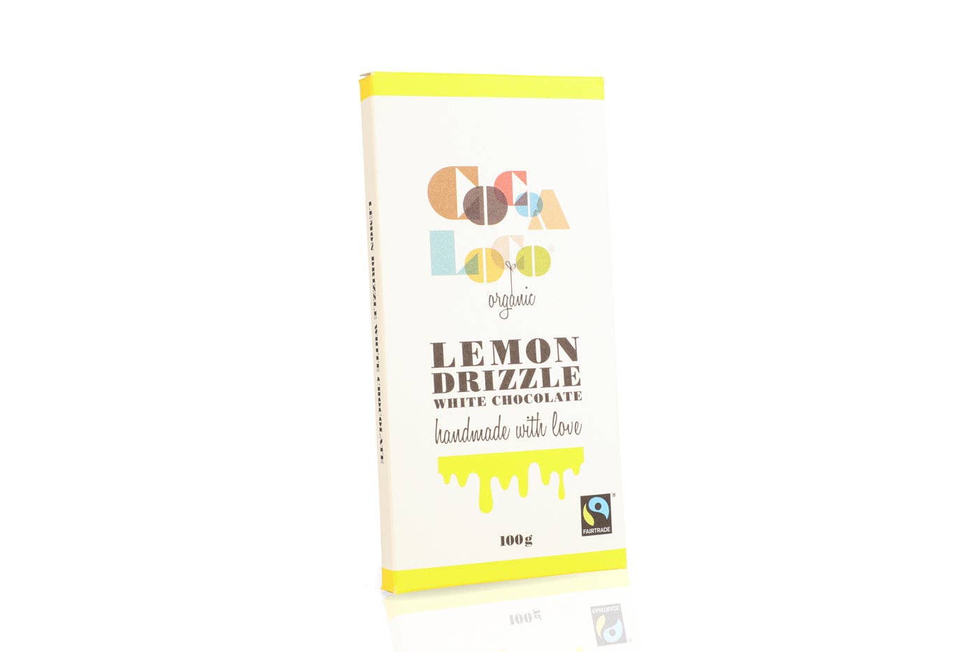 Cocoa Loco - Wholesale Chocolate Bar - White Chocolate Lemon Drizzle Bar – 100g3