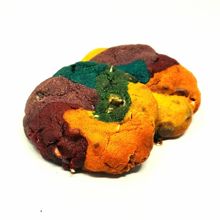 Rocky Rainbow Road Cookies for wholesale by Brooklyn Soul Bakery