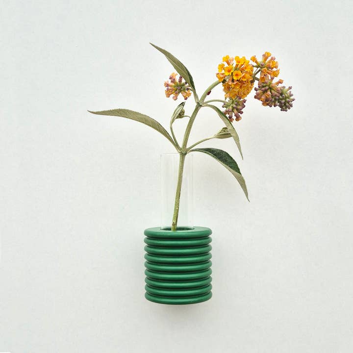5mm Paper - Wholesale Vase - Ribble Wall Vase - Green