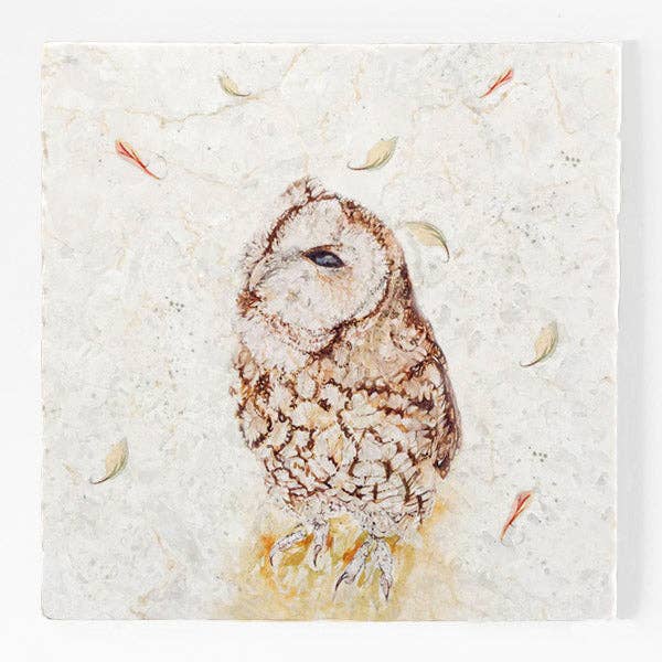 Marmor Trivet Lille - Baby Tawny for engroshandel hos Country Creation