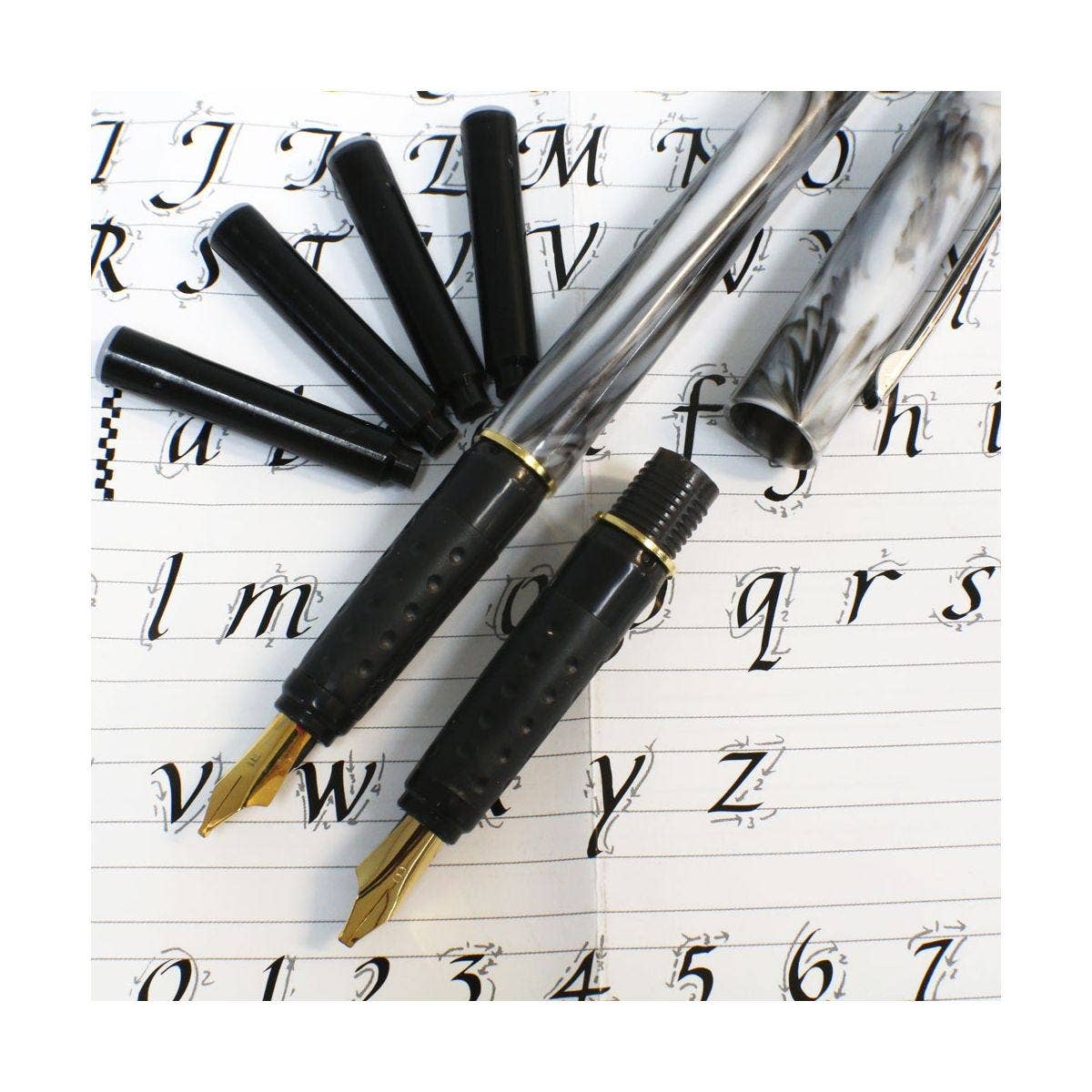 Mont Marte Usa, Inc. - Wholesale Pen - Calligraphy 2 Nib Pen Set Signature 8pc2