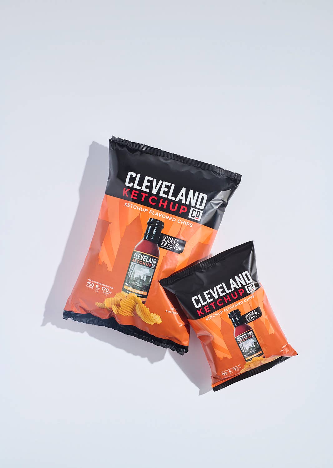 Cleveland Ketchup Co. - Vente Chips - Chips au Ketchup et Piment Fantôme