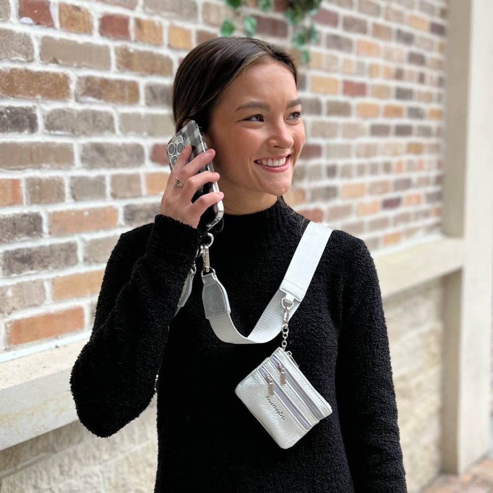 Save The Girls - Wholesale Phonecase Strap - Clip & Go Strap with Pouch - Neutral Collection13