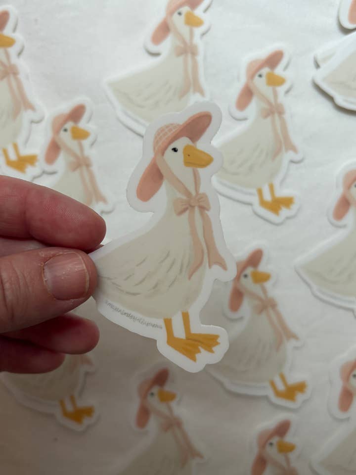 Autocollant Mère l'Oie pour la vente par Megan Lindsey Illustration