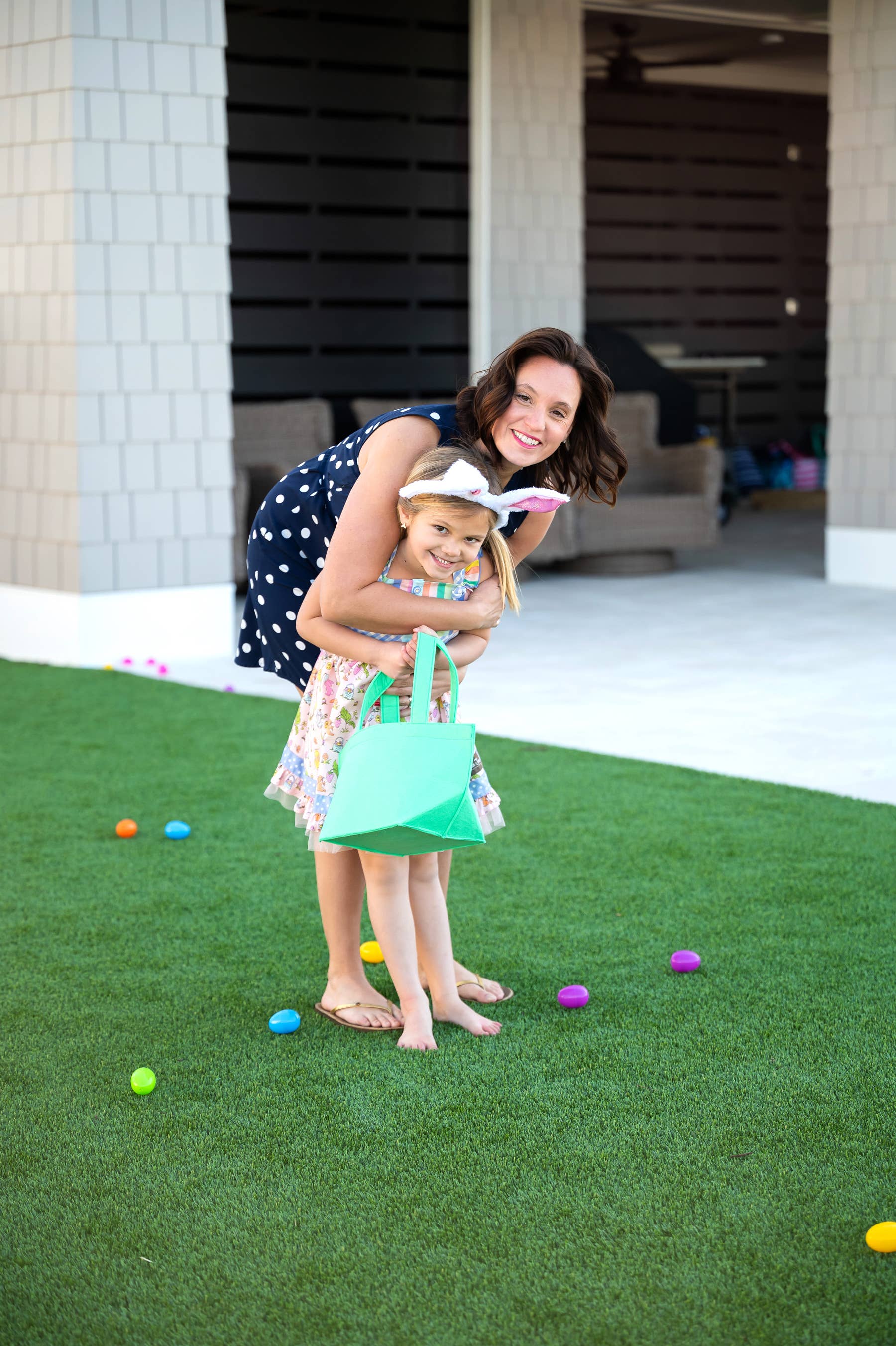 Viv&Lou - Wholesale Basket - Kids & Baby - Mint Felt Bucket2