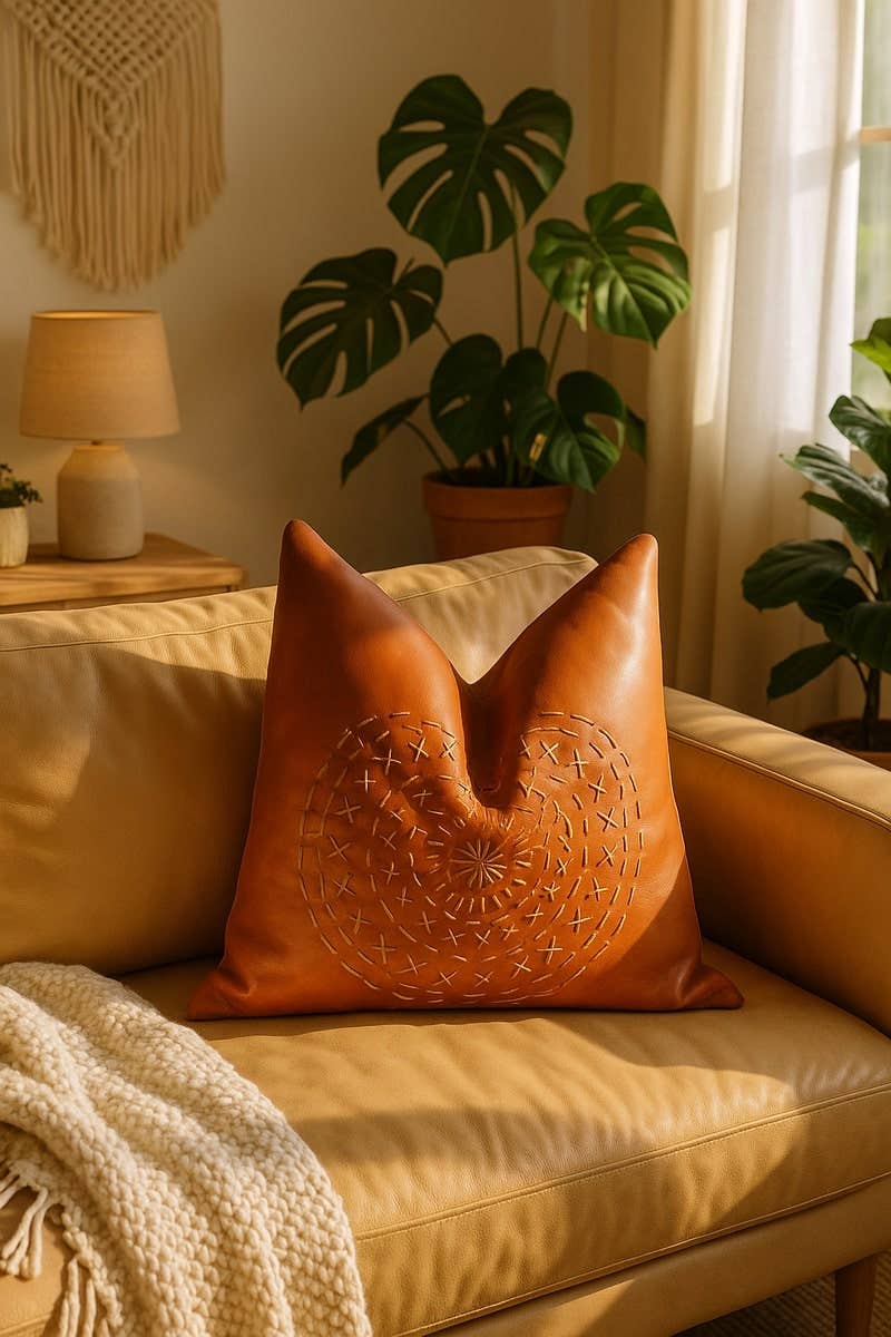 MLC - Wholesale Chair Cushion - Artisanal Comfort Leather Cushion Cover2