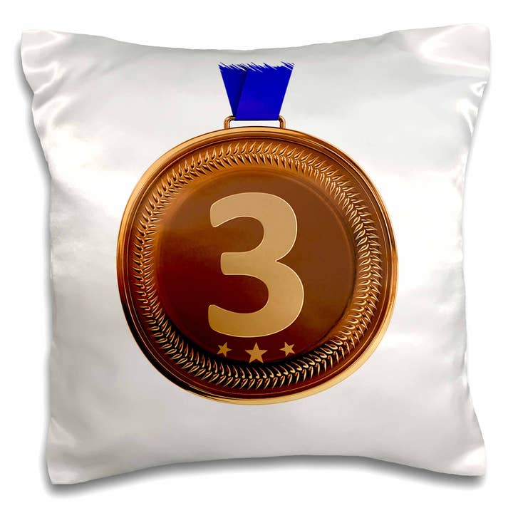 3dRose, Medaglia di bronzo terzo posto, Federa per la vendita all'ingrosso da parte di 3dRose