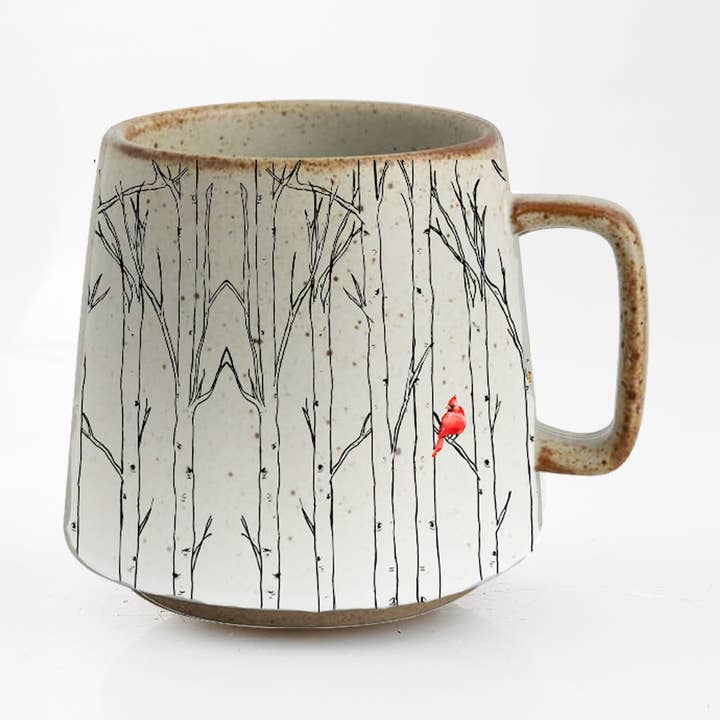 Artsy Em - Wholesale Coffee mug - Cardinal In The Grove Mug0