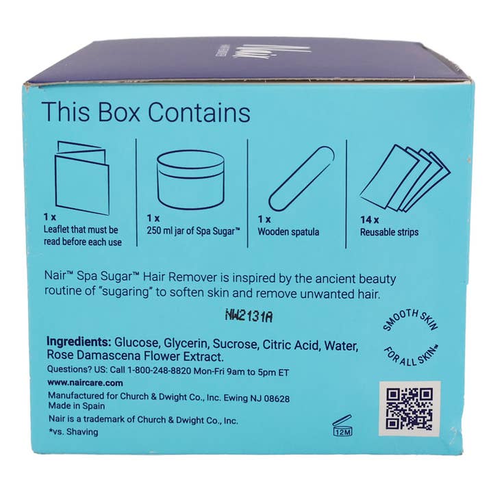 KT Supply - Wholesale Body Hair Removal Product - Nair Spa Sugar Wax, 8.5 Oz.1