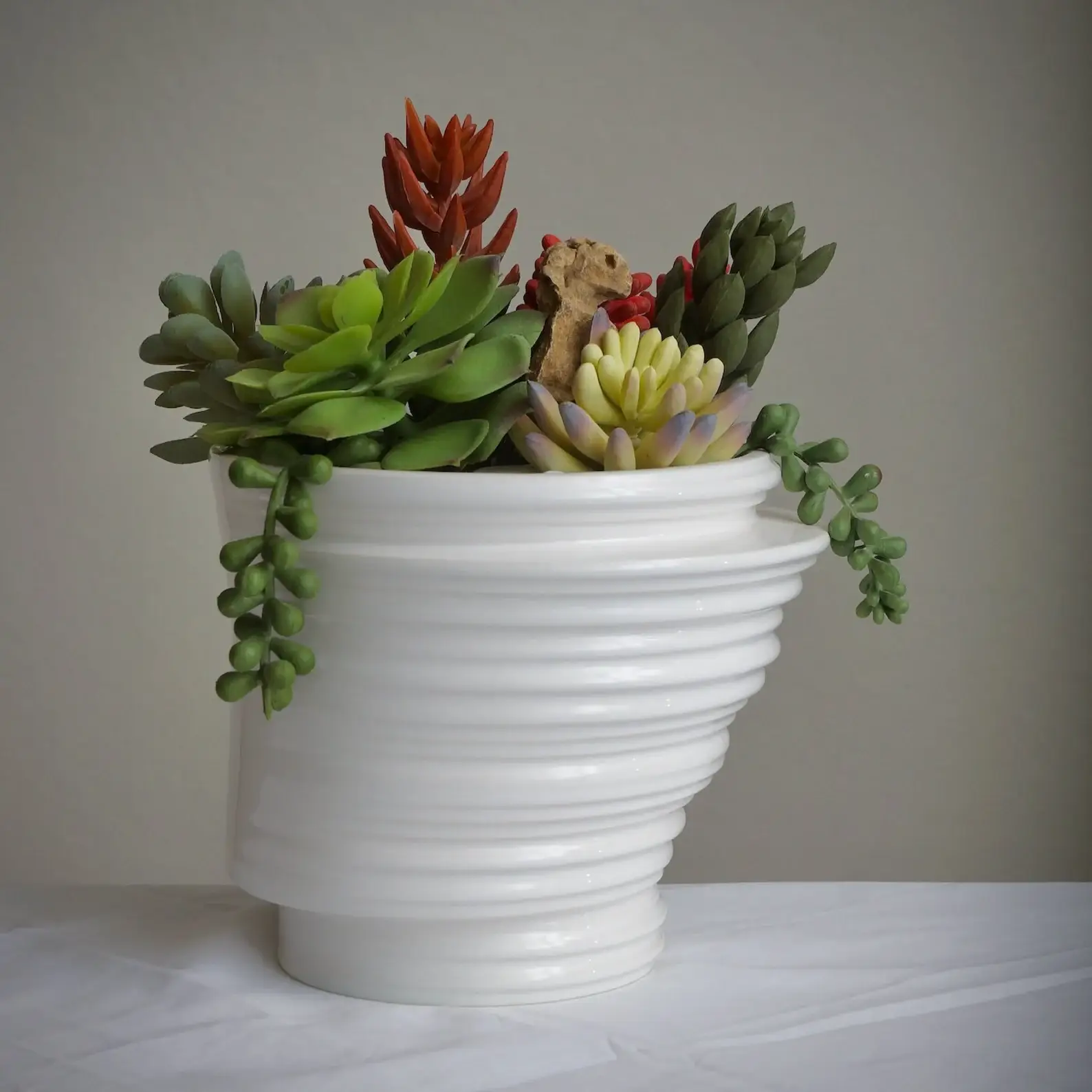 TRR Designs - Wholesale Plant Pot - Handmade Pottery Ceramic Arkansas Planter Utensil Holder1