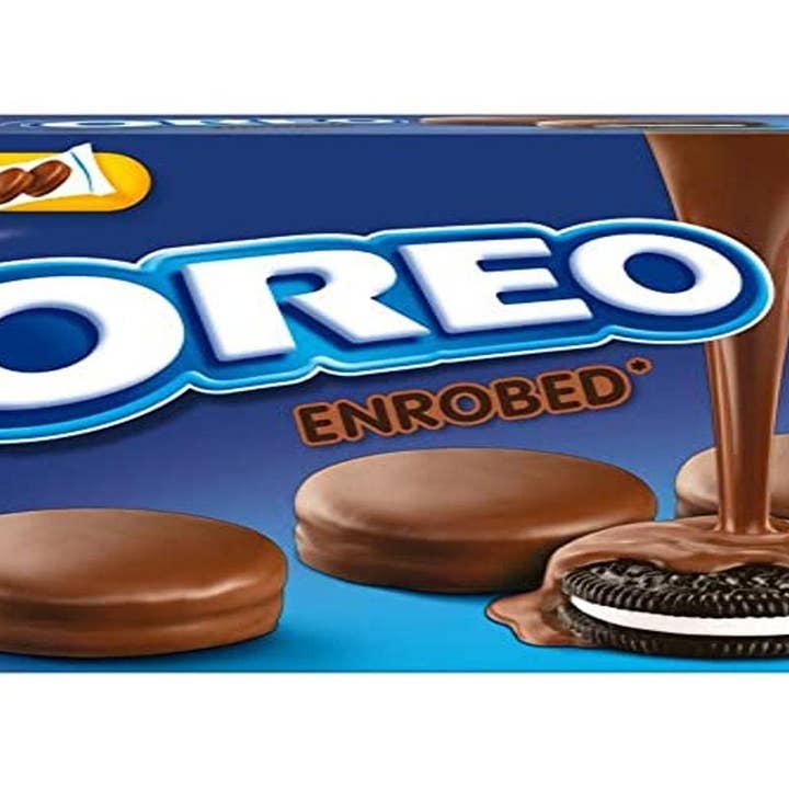 Long Island Candy Factory – Cookie por atacado – Oreo Importado Coberto de Leite 6 Unidades 2 Pacotes 247 g