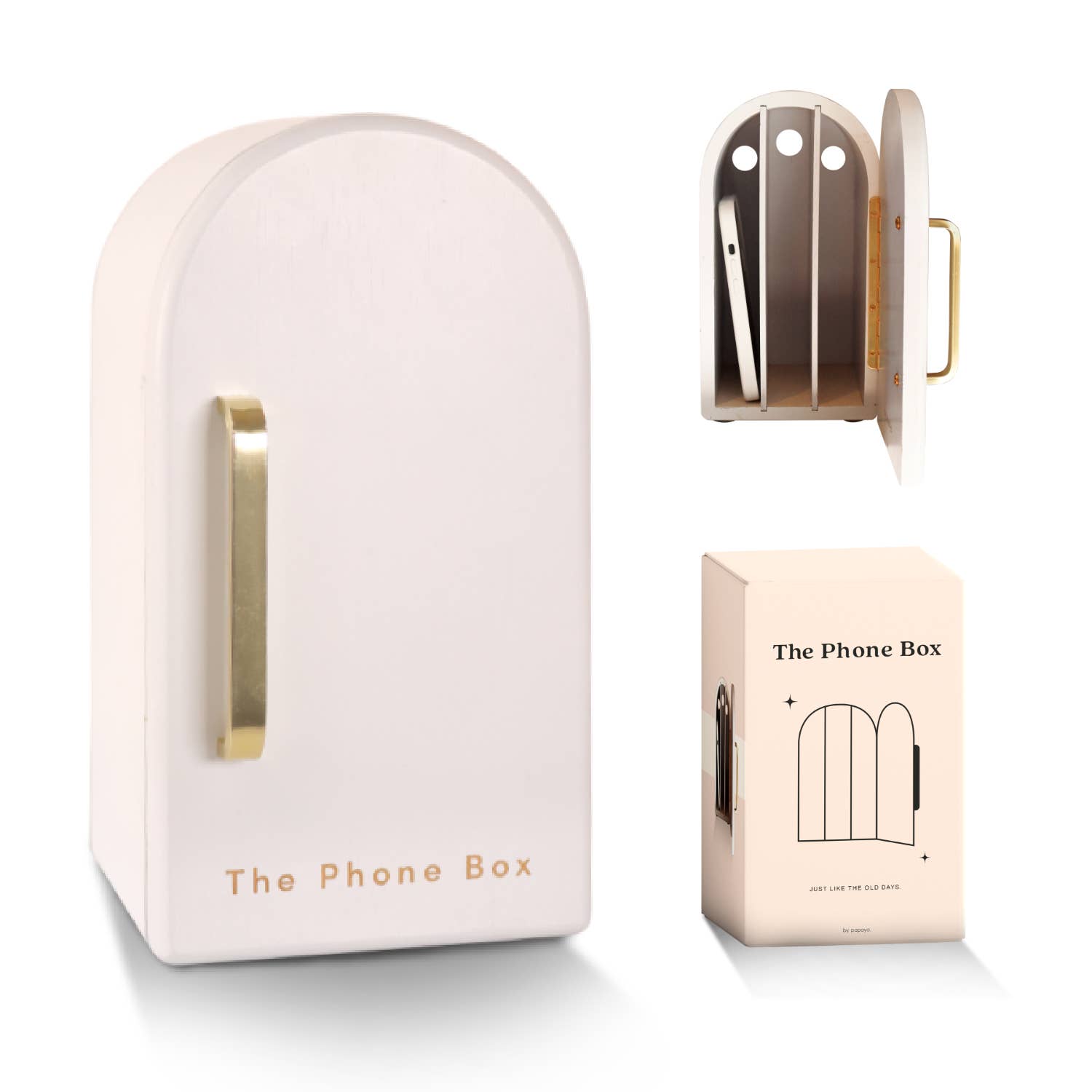 The Phone Box - Pearl White for wholesale by The Phone Box