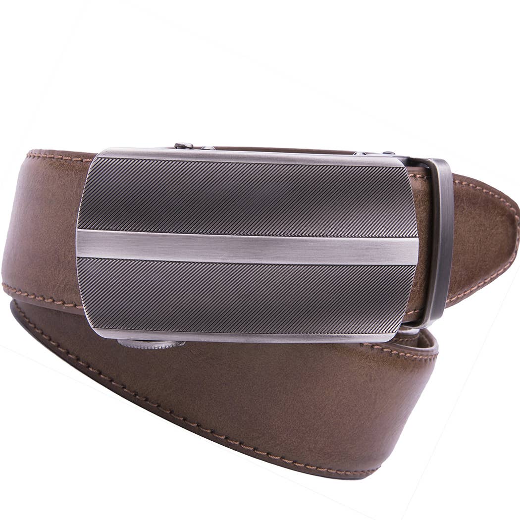 Fabio Valenti - Wholesale Belt - Men's - Men's Ratchet Leather Belt-LA20611