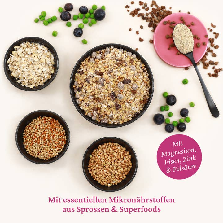 Startkraft – Großhandel Frühstückszerealien – Porridge gekeimt & fermentiert