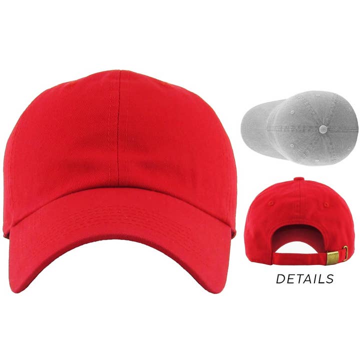 Sensibling Corp. - Wholesale Baseball Cap - Unisex - Solid Baseball Cap33