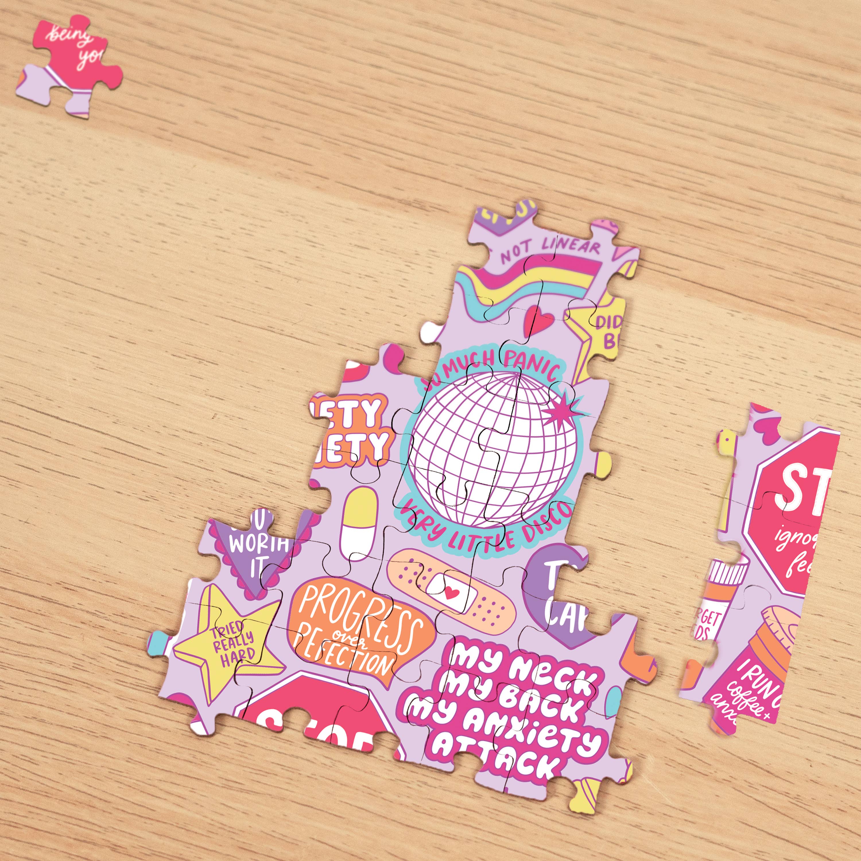 Bubblegum Stuff US - Vente Puzzle – adulte - Puzzle anti-anxiété | Puzzle thérapeutique pour adultes | Cadeau de Noël1