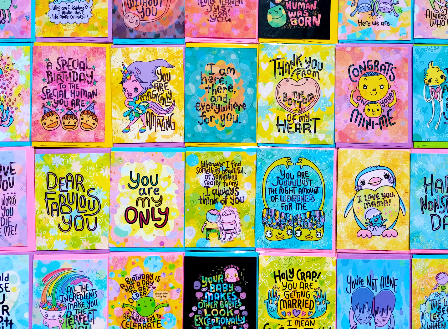 Chika Ando Illustration - Wholesale Love Card - Greeting Card - More You4