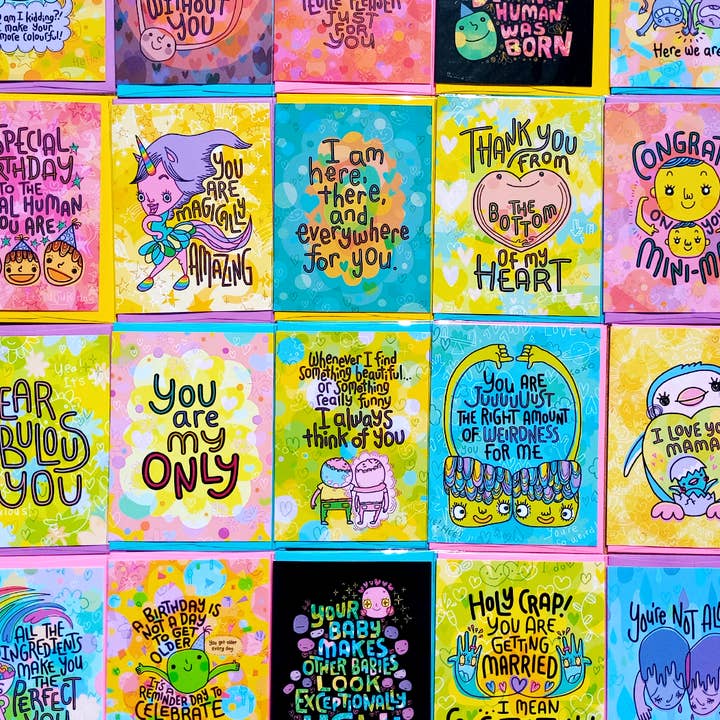 Chika Ando Illustration - Wholesale Love Card - Greeting Card - Lottery4