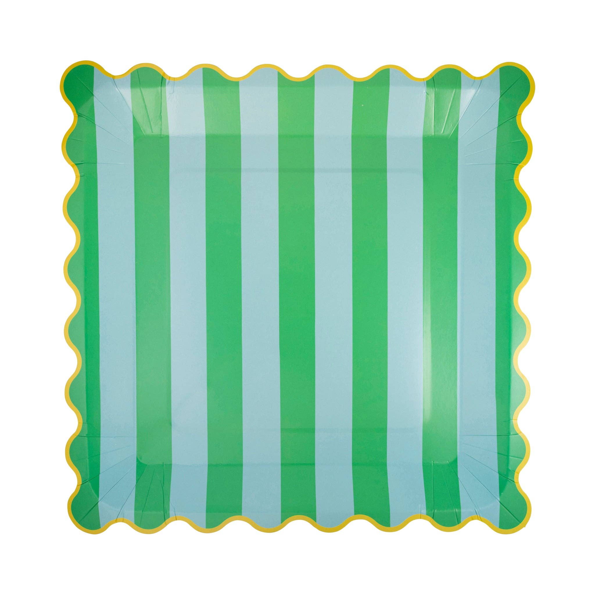 My Mind’s Eye - Wholesale Disposable plate - HBD1140 - Bright Striped Plate Set6