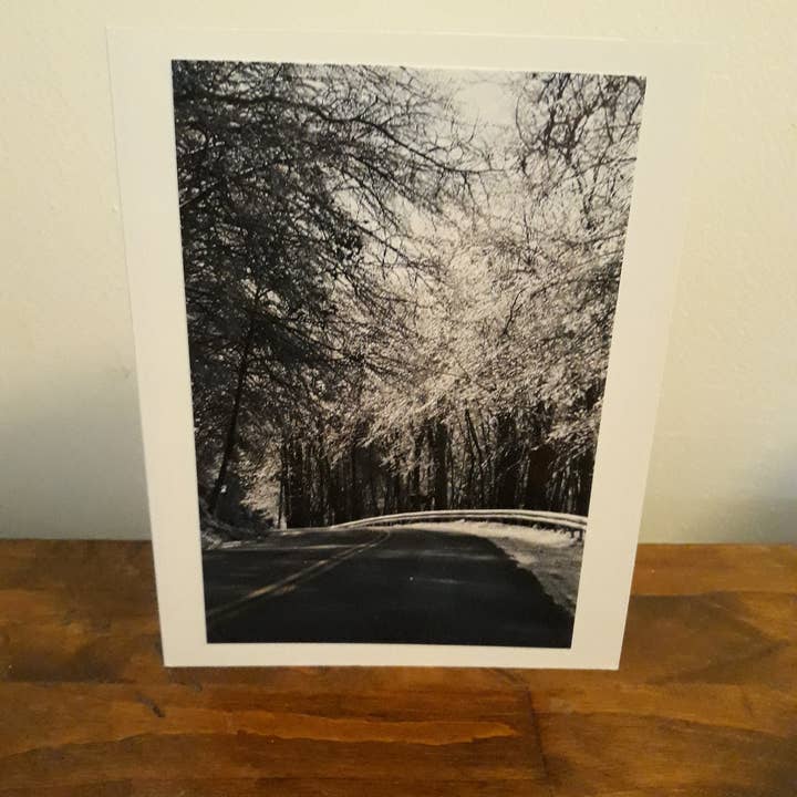 Biglietto di auguri fotografico Ice per la vendita all'ingrosso da parte di Dawna Anders Photography