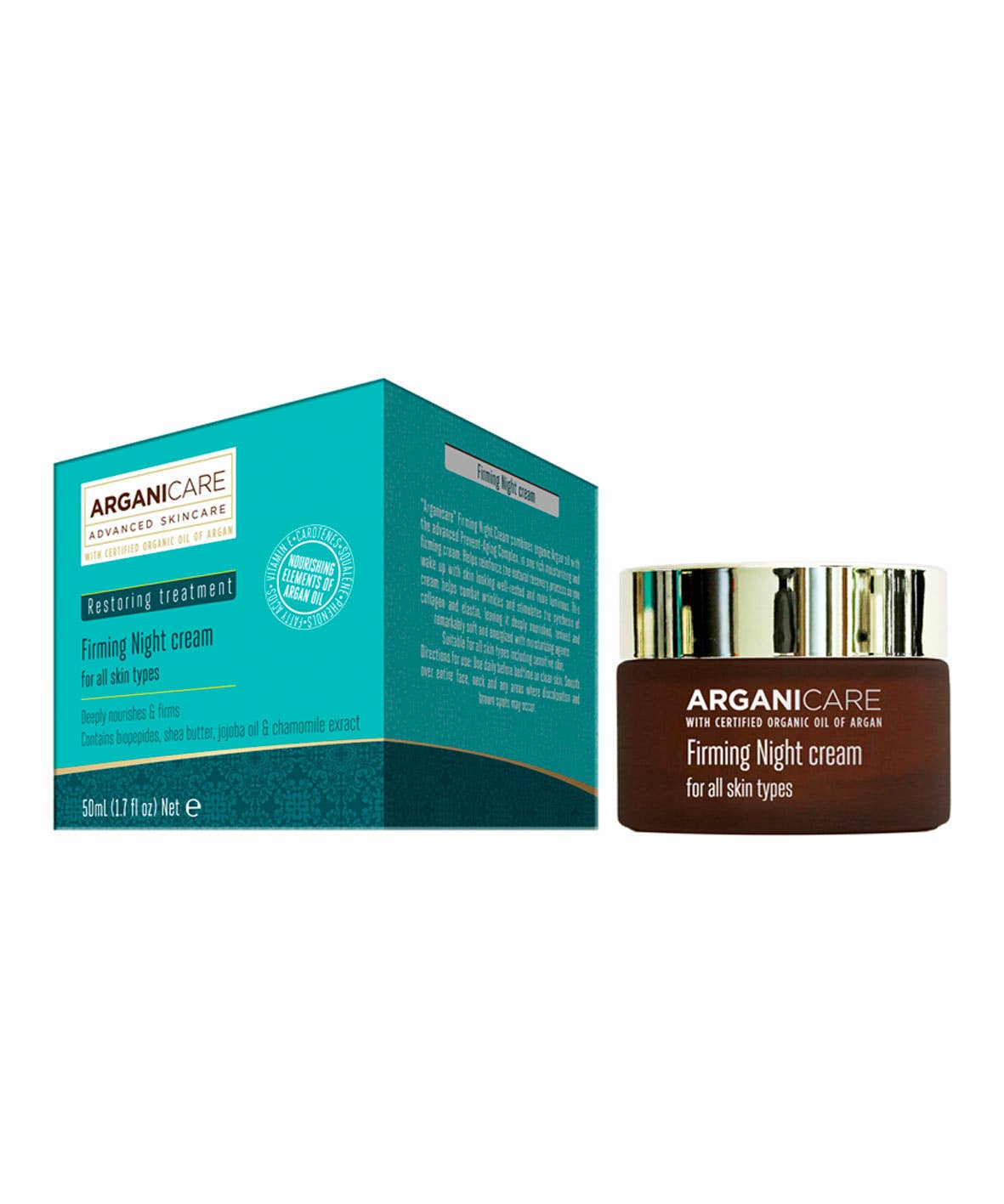 ARGANICARE - Wholesale Night Cream - Skin Care - Firming Night Cream1