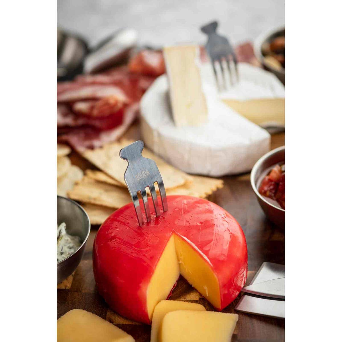 TableCraft Products Company - Vente Ustensile/gadget de cuisine - Pics à étiqueter le fromage, ensemble de 62