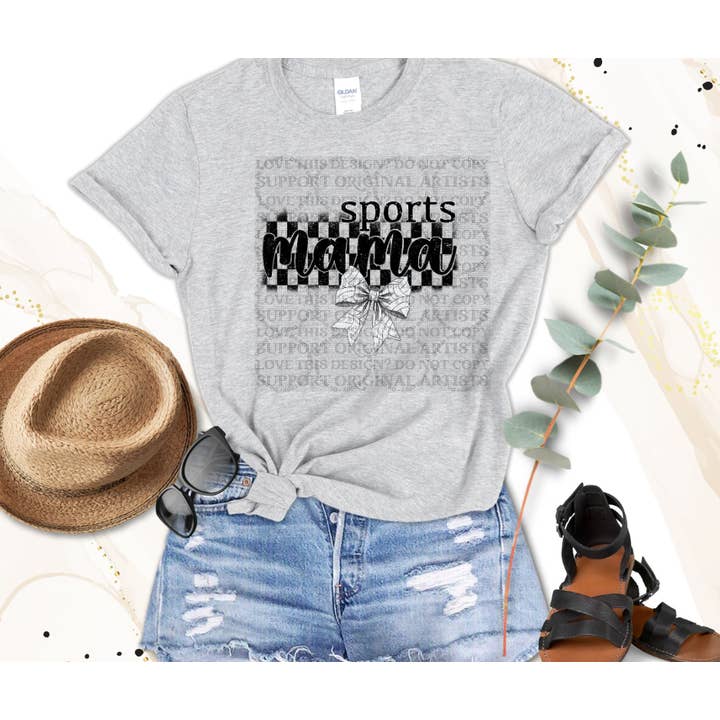 5588 - Maman sportive volleyball *DTF pour la vente par It's Transfer Time