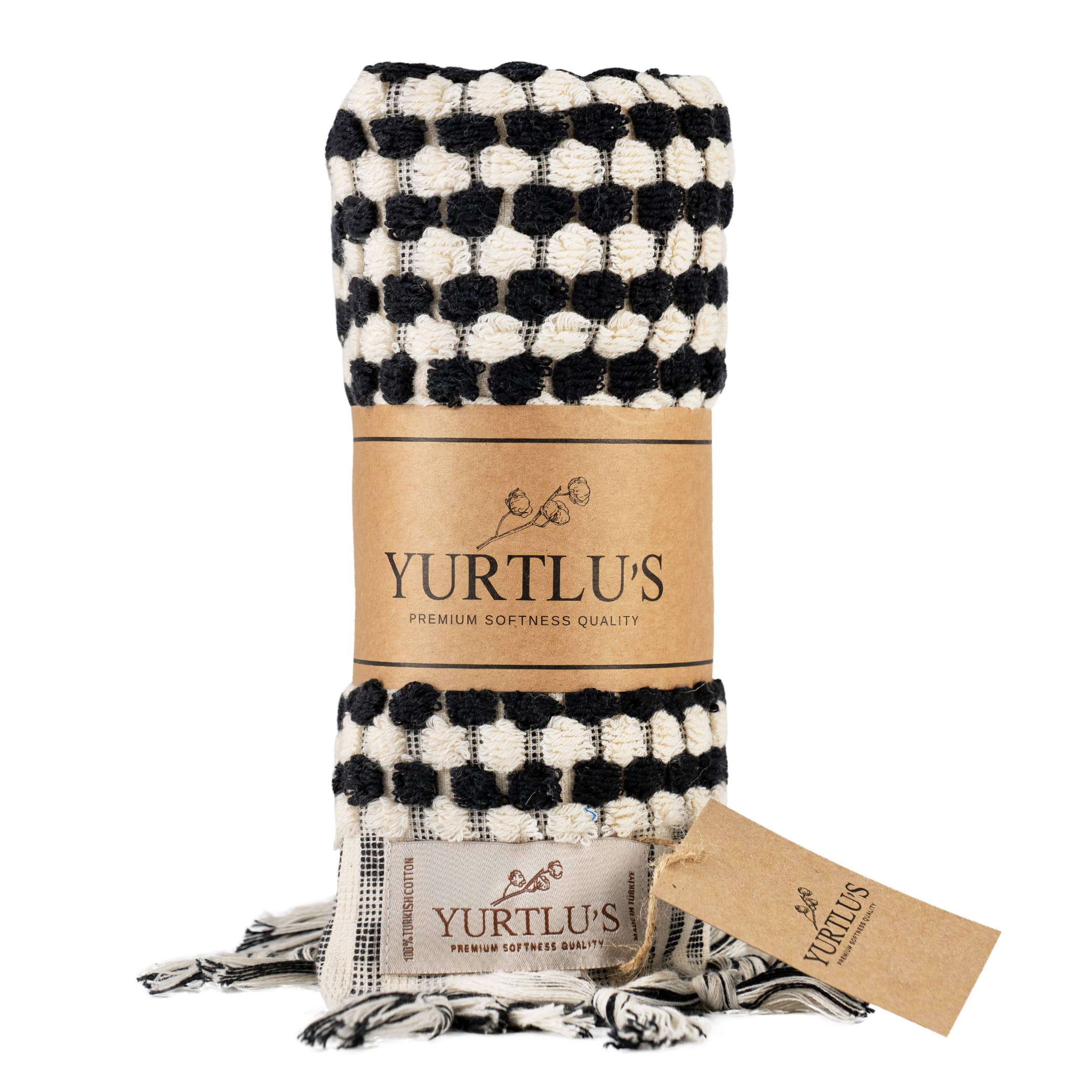 YURTLUS – wholesale Hand towel – Organic Bubble Series- Hand Towel 18x 37,Soft Thick Towel, Kitchen Towel0