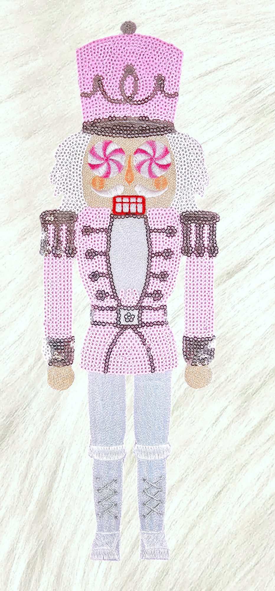 Scratch Decor - Wholesale Patch - XL Nutcrackers Sequin Embroidery Iron-on Patch1