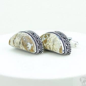 Foto Jasper Cufflinks k318 voor wholesale door SARAH DESIGNS JEWELRY