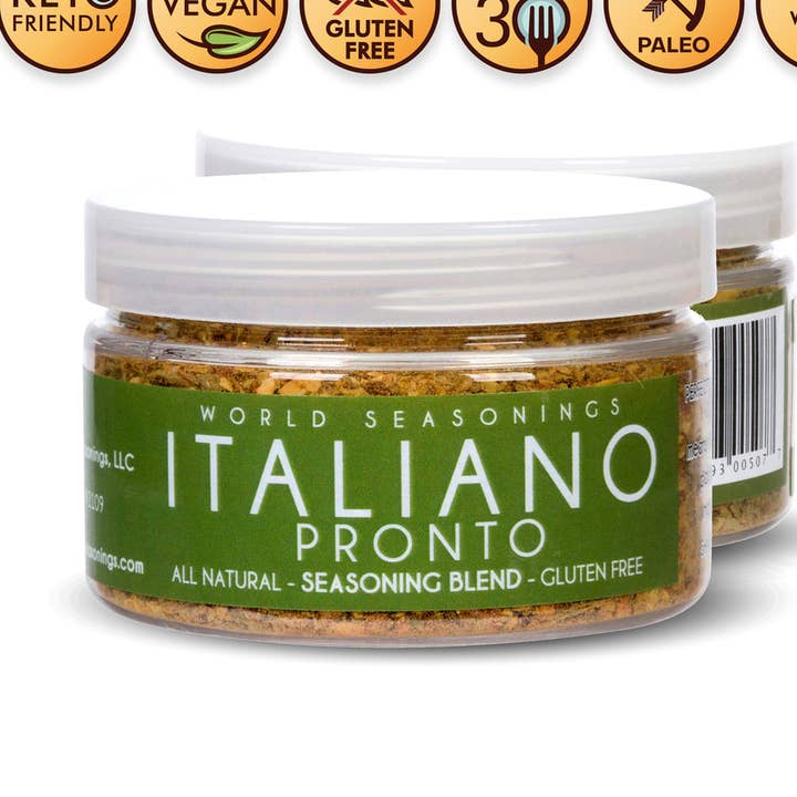 World Seasonings, LLC - Wholesale Dried Spice Mix - Italiano Pronto Seasoning - All Natural, Gluten Free0