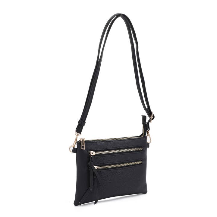 Isabelle Handbags - Wholesale Crossbody Bag - Women's - FC20400 Triple Pocket Crossbody5