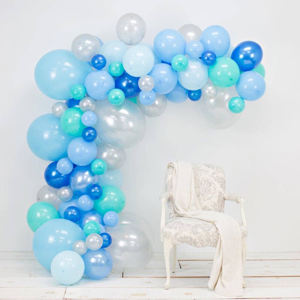Ellie's Party Supply - Wholesale Balloon - Blue Baby Shark Party Balloon Arch Kit - Balloon Garland Kit3